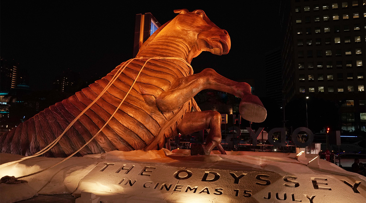 THE ODYSSEY “TROJAN HORSE” INSTALLATION