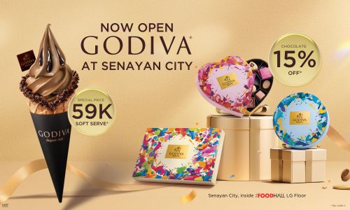 NOW OPEN - GODIVA 