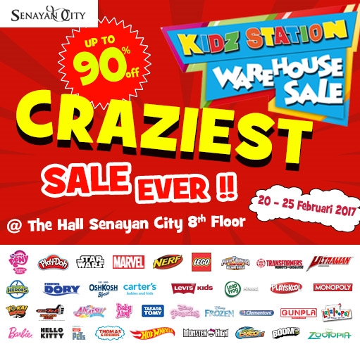KIDZ STATION WAREHOUSE SALE 2017!