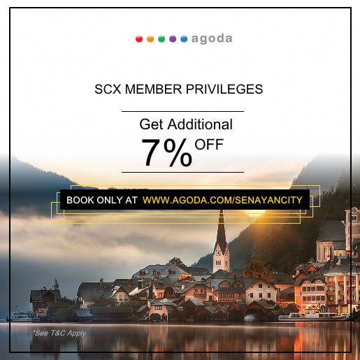 SCX ICONIC MEMBER NEW PRIVILEGES AT AGODA.COM