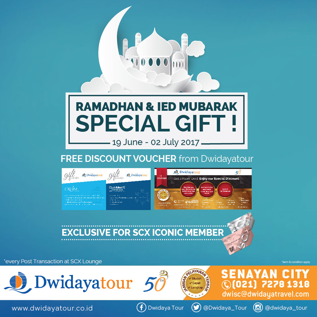 Dwidaya Tour Ramadhan & Ied Mubarak Special Gift