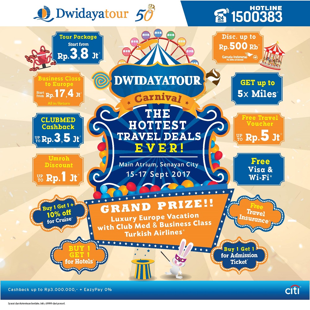 THE HOTTEST TRAVEL DEAL EVER by DWIDAYA TOUR