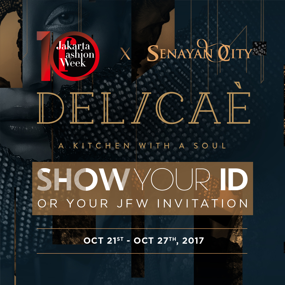 Show Your JFW2018 ID at DELICAE