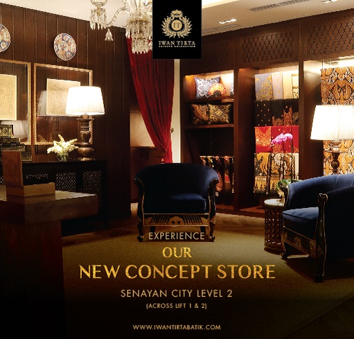 IWAN TIRTA PRIVATE COLLECTION - NEW CONCEPT STORE