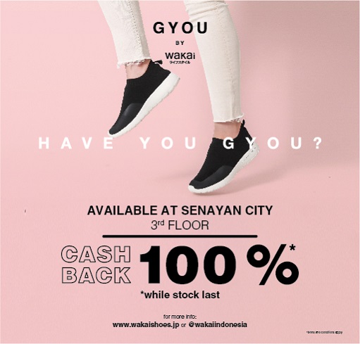 GYOU by wakai Cashback 100%