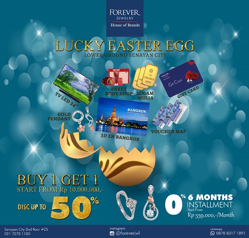LUCKY EASTER EGG from FOREVER JEWELRY