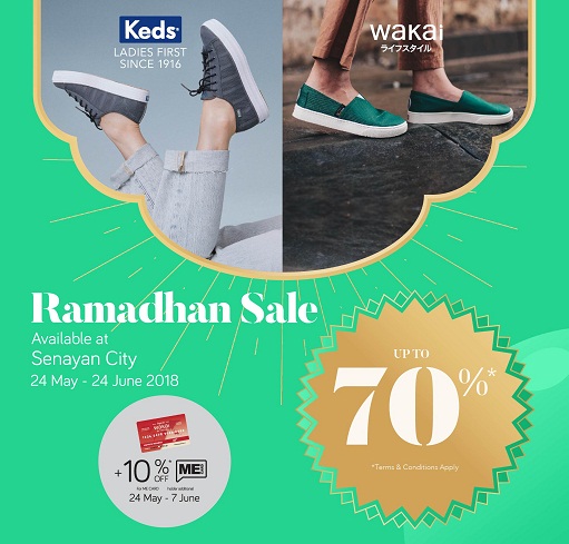 KEDS & WAKAI Ramadhan Sale