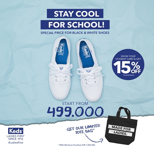 Stay Cool for School with Keds!