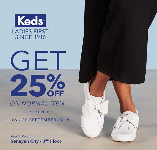 KEDS 25% OFF