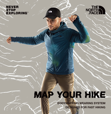 THE NORTH FACE MAP YOUR HIKE