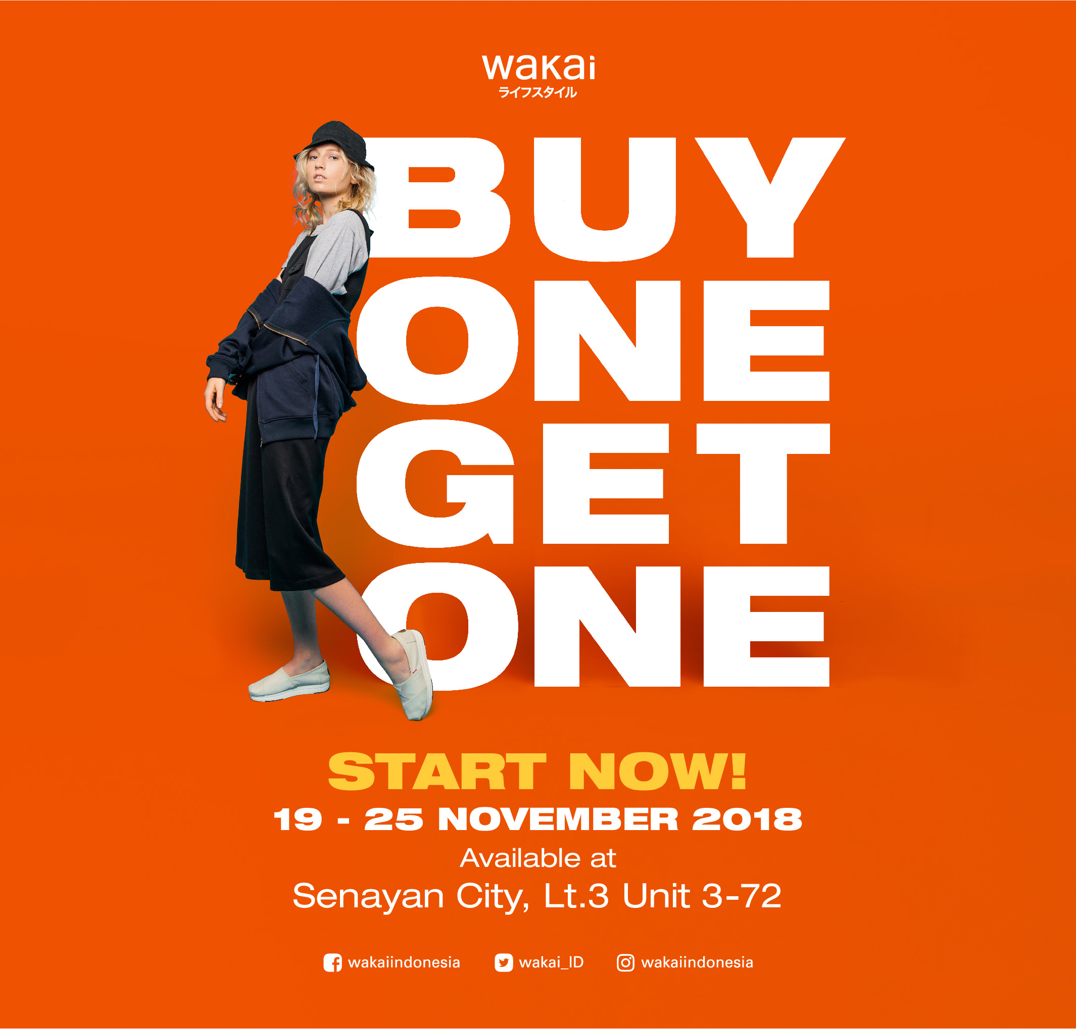 WAKAI - BUY ONE GET ONE