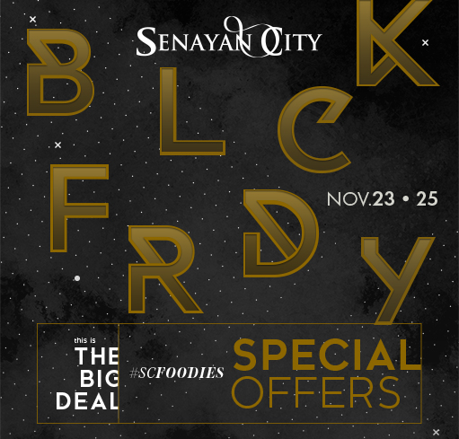 BLACK FRIDAY #SCFOODIES