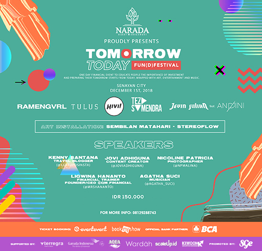 TOMORROW TODAY - FUN(D) FESTIVAL