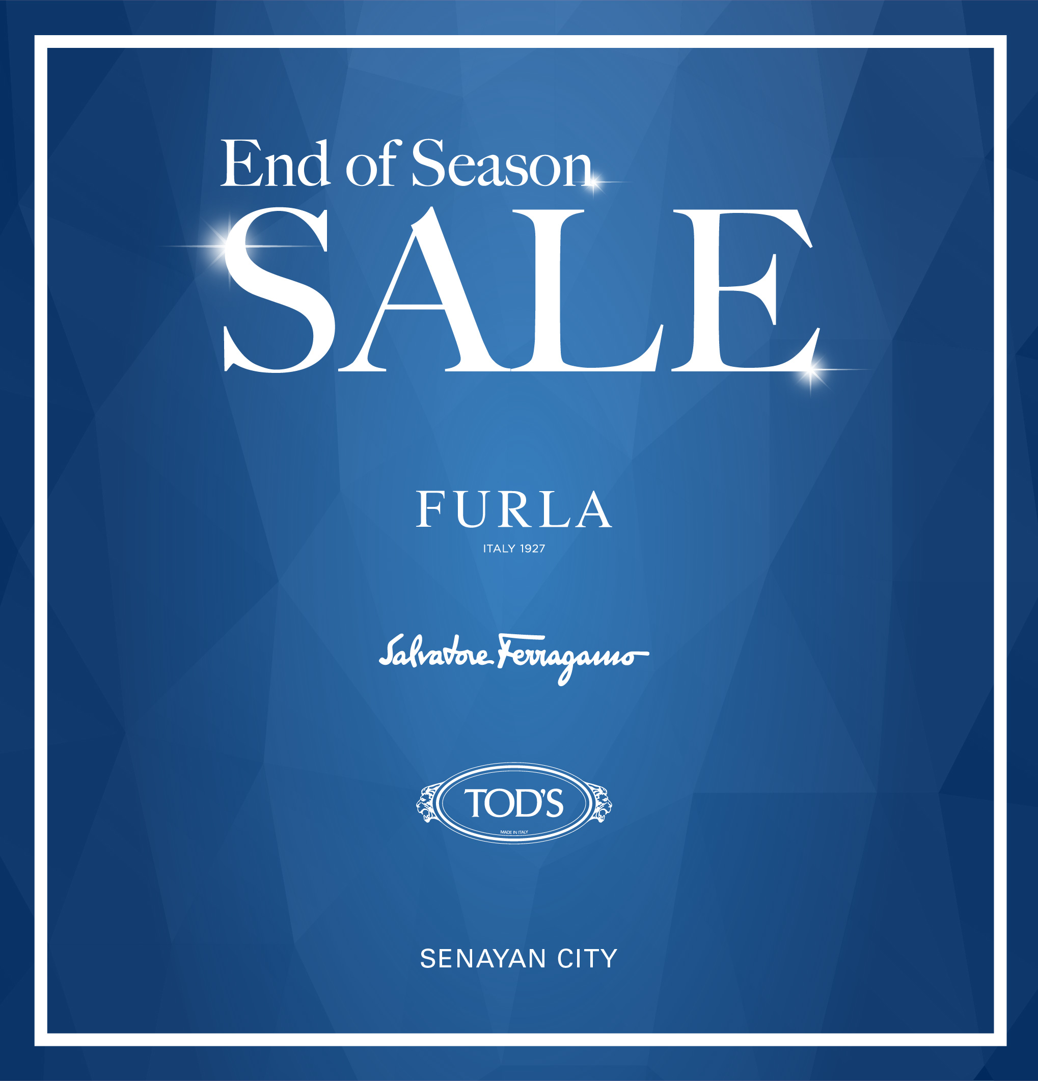 END OF SEASON SALE