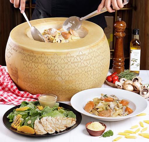 PANCIOUS CHEESE WHEEL