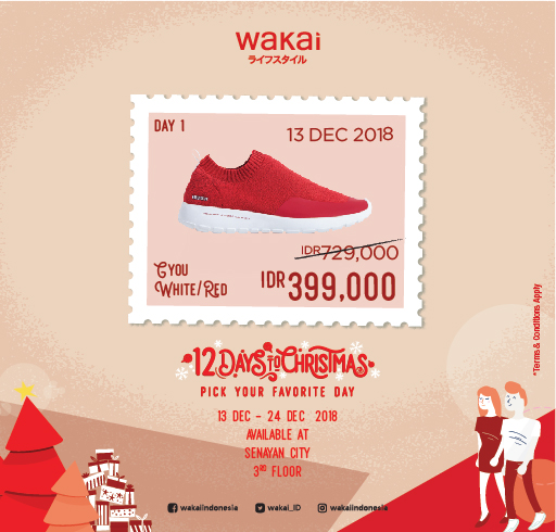 WAKAI 12 DAYS OF CHRISTMAS