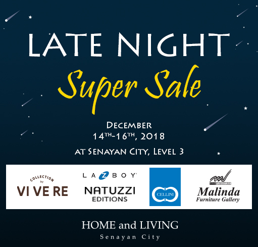 HOME & LIVING LATE NIGHT SURPRISE SALE