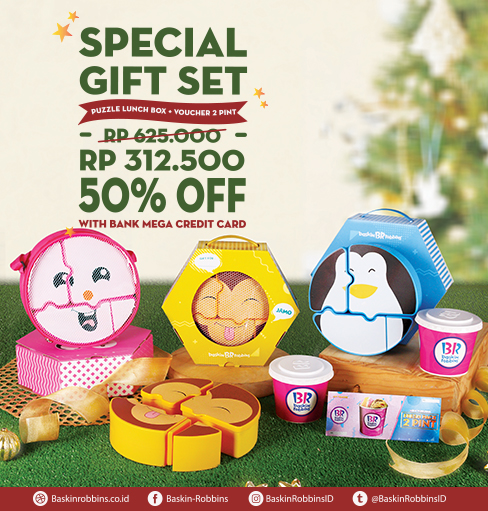 BASKIN ROBBINS SPECIAL GIFT SET