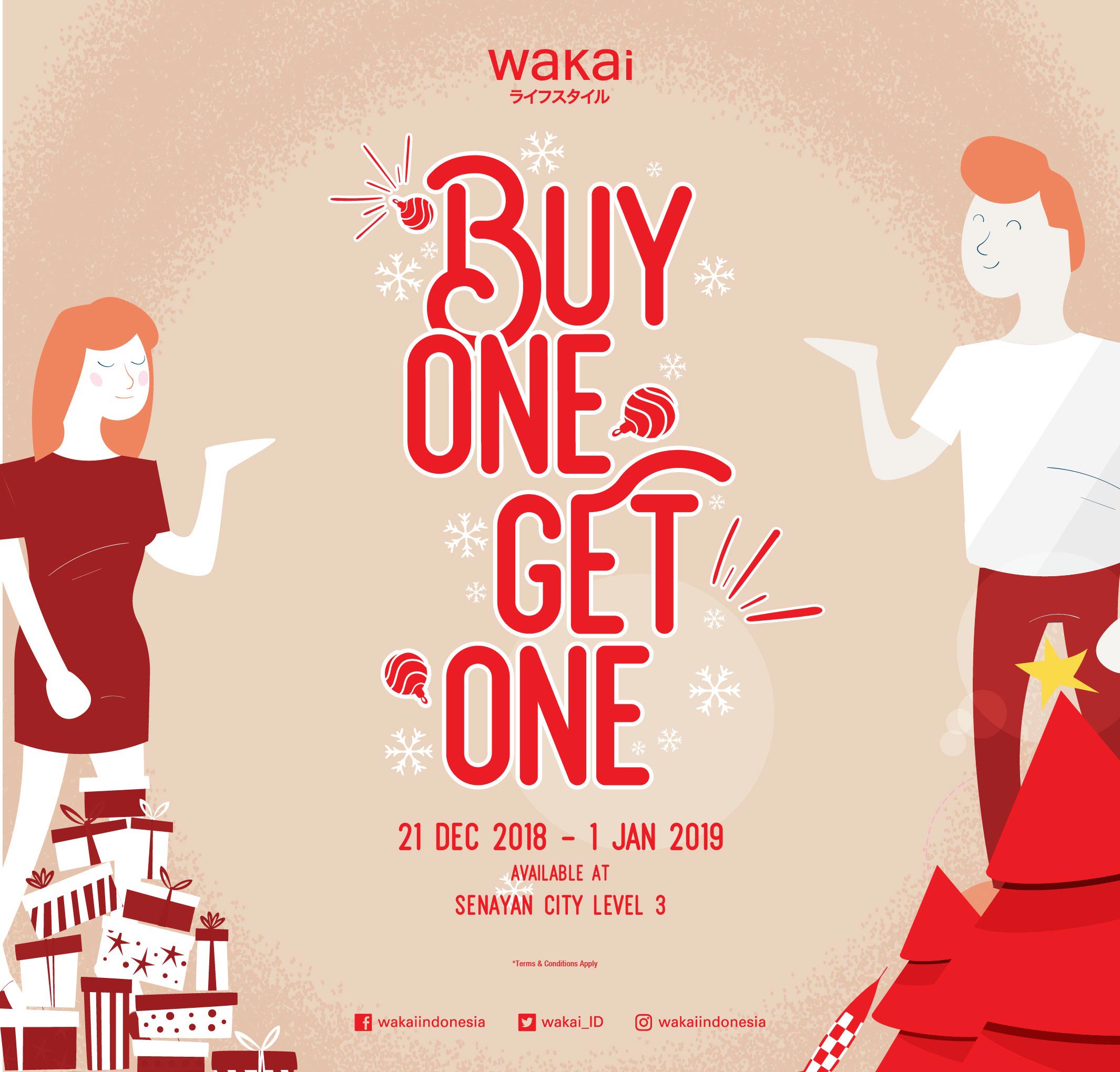 WAKAI BUY ONE GET ONE