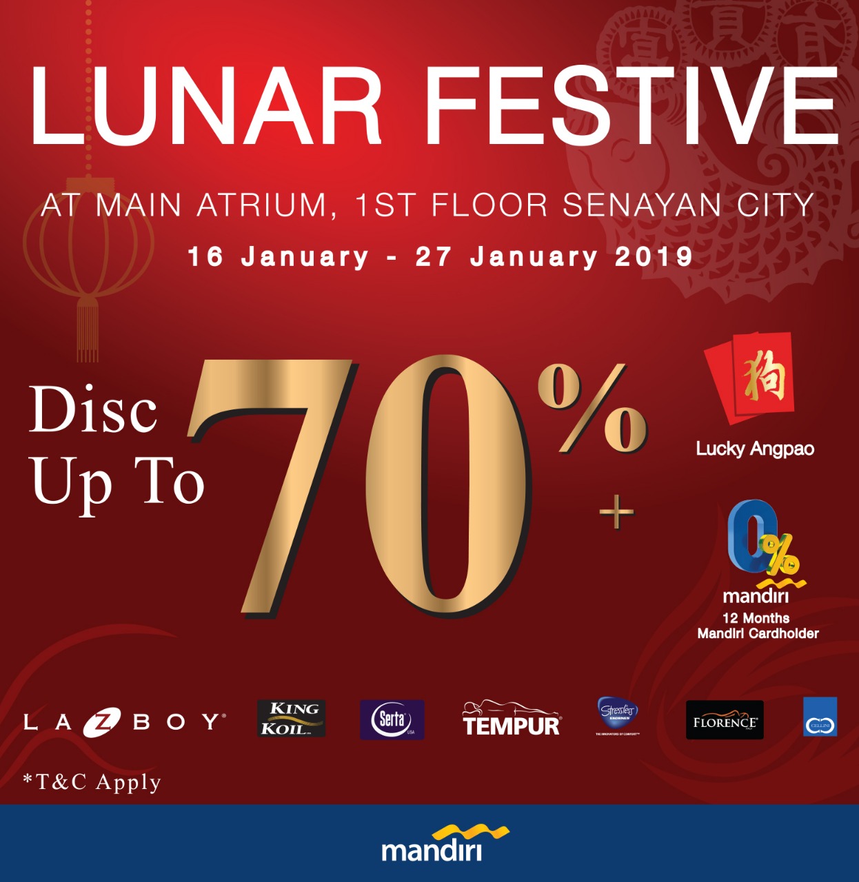 HOME & LIVING LUNAR FESTIVE DISCOUNT UP TO 70%