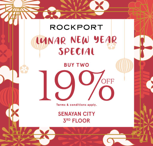 ROCKPORT LUNAR NEW YEAR SPECIAL OFFER