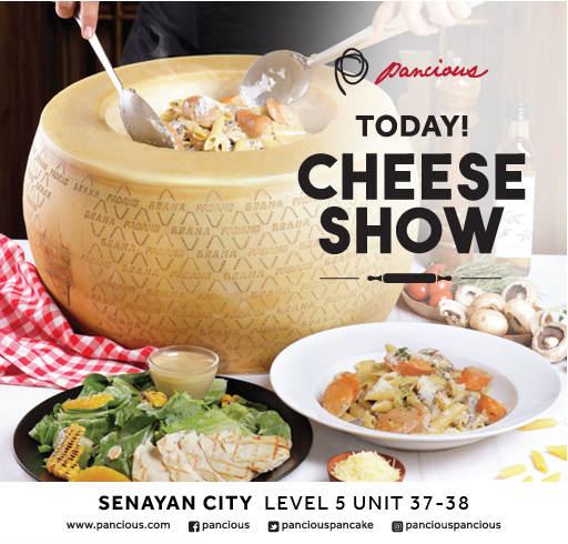 CHEESE SHOW AT PANCIOUS