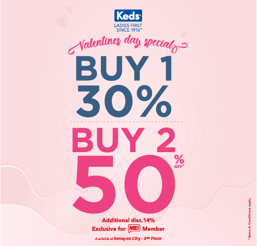 KEDS VALENTINE PROMO