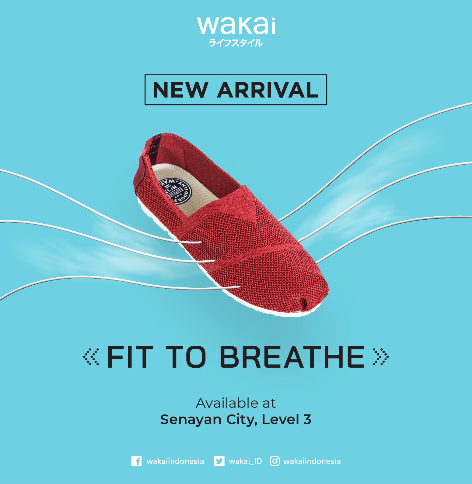 WAKAI FIT TO BREATHE