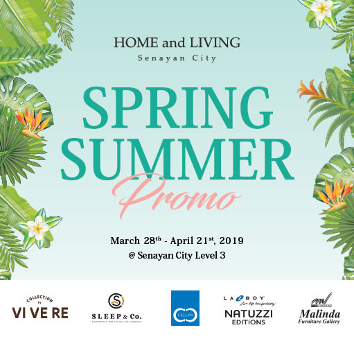 HOME AND LIVING SUMMER SPRING PROMO