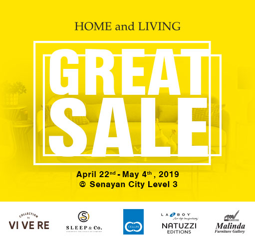 HOME AND LIVING GREAT SALE