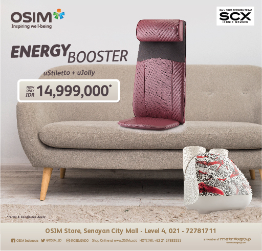 OSIM ENERGY BOOSTER PACKAGE