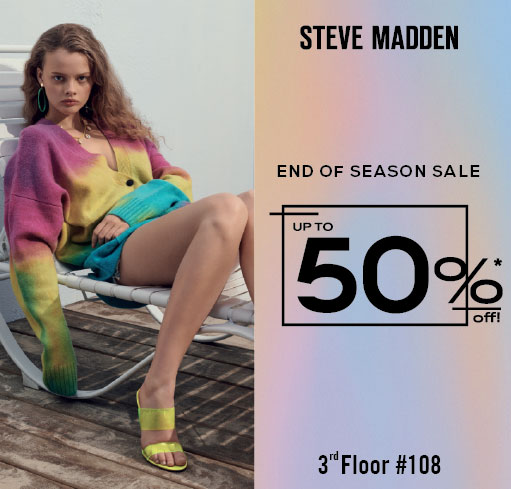 STEVE MADDEN END OF SEASON SALE