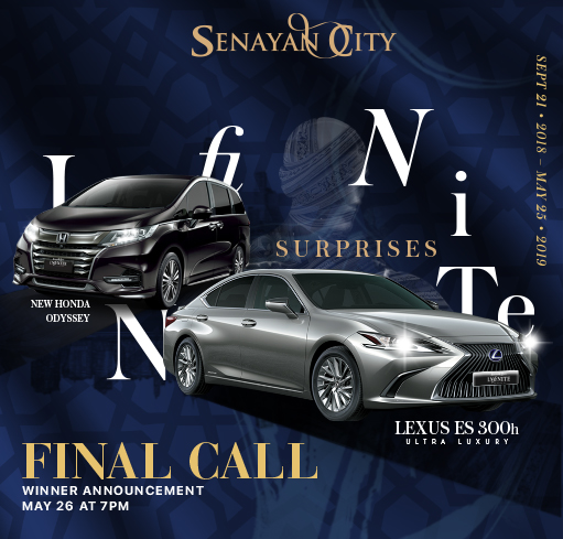 INFINITE SURPRISES - FINAL CALL