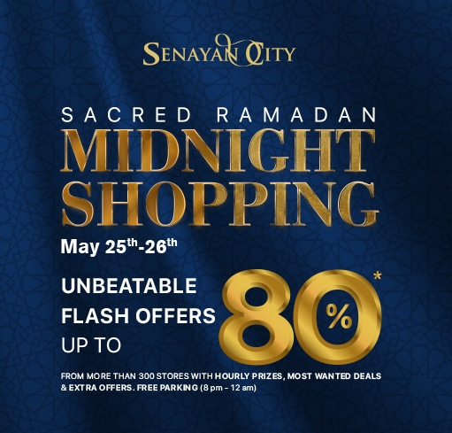 SENAYAN CITY MIDNIGHT SHOPPING