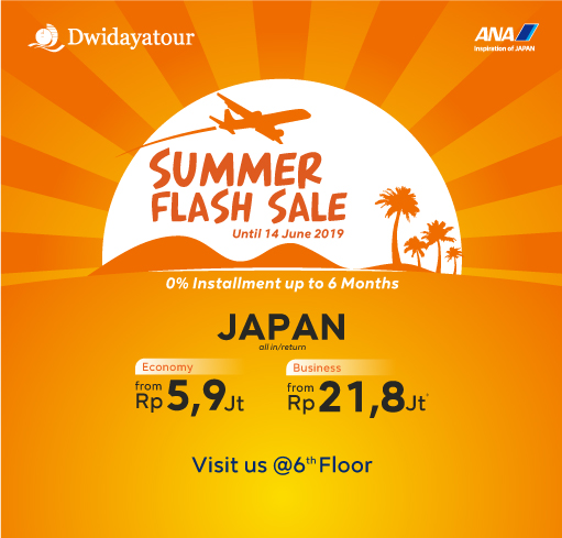 DWIDAYA TOUR SUMMER SALE
