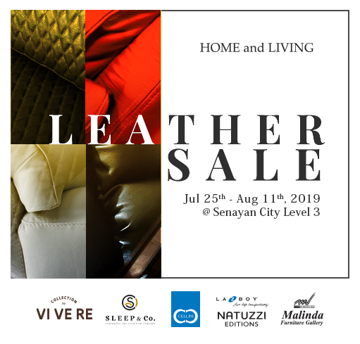 HOME AND LIVING LEATHER SALE