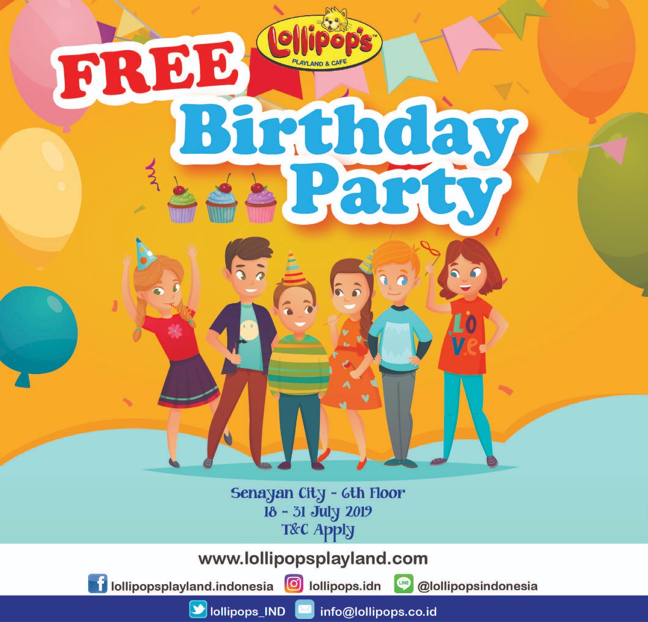 LOLLIPOPS BIRTHDAY PARTY