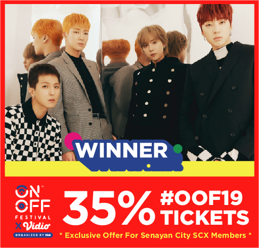  Get 35% OFF for ON OFF FESTIVAL Ticket