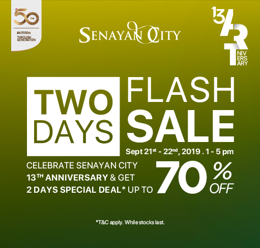TWO DAYS FLASH SALE