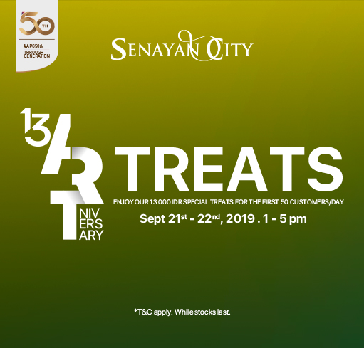 13 TREATS ARTNIVERSARY