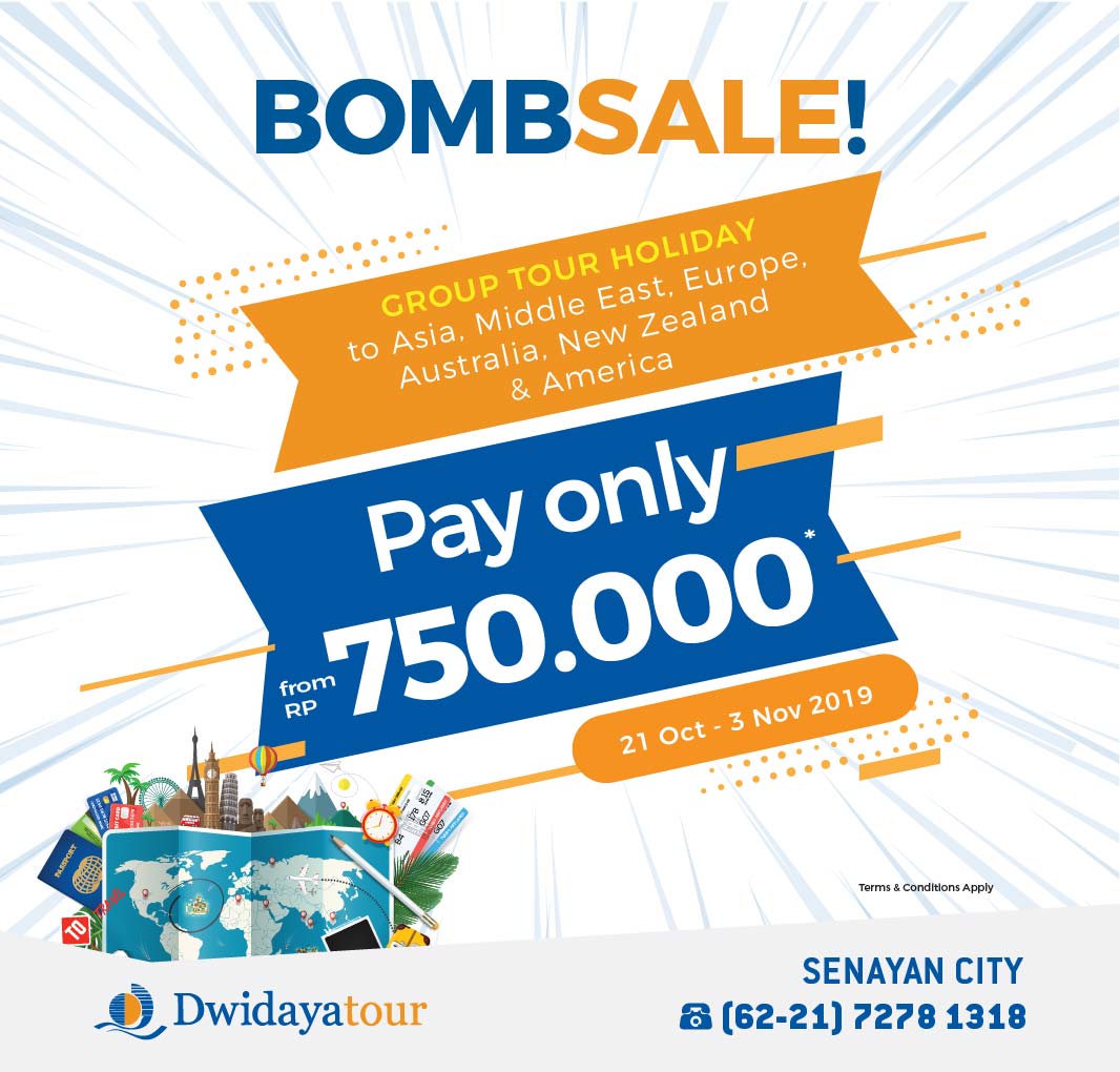 DWIDAYA TOUR BOMB SALE