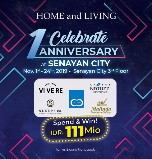 HOME AND LIVING ANNIVERSARY