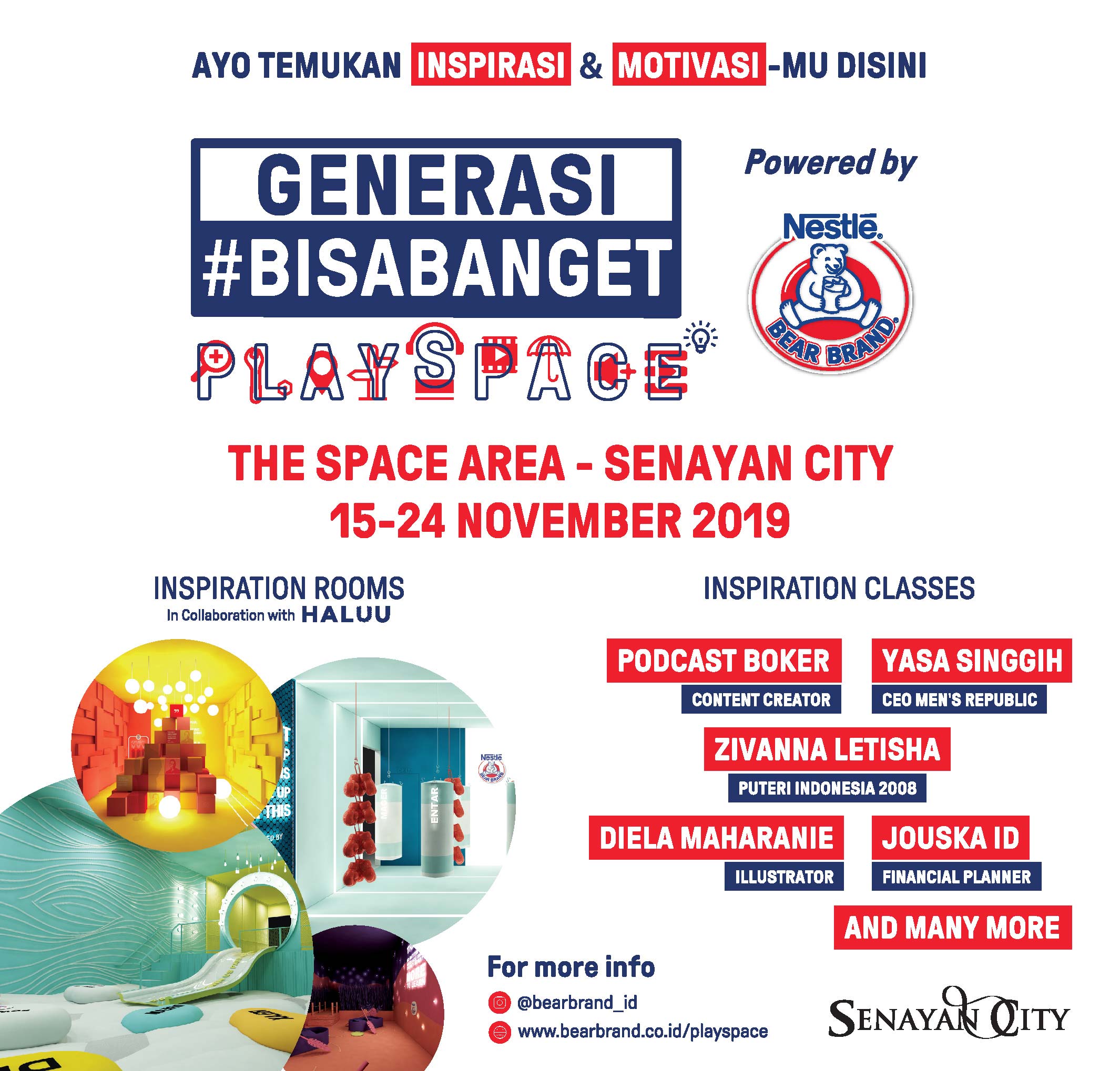 GENERASI #BISABANGET PLAY SPACE
