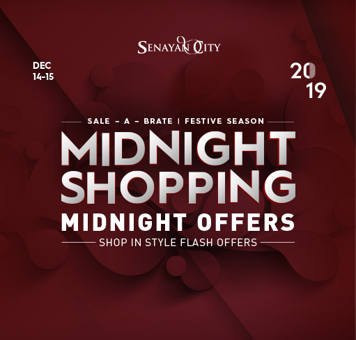 SENAYAN CITY MIDNIGHT SHOPPING