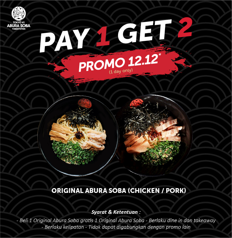Abura Soba Pay 1 Get 2