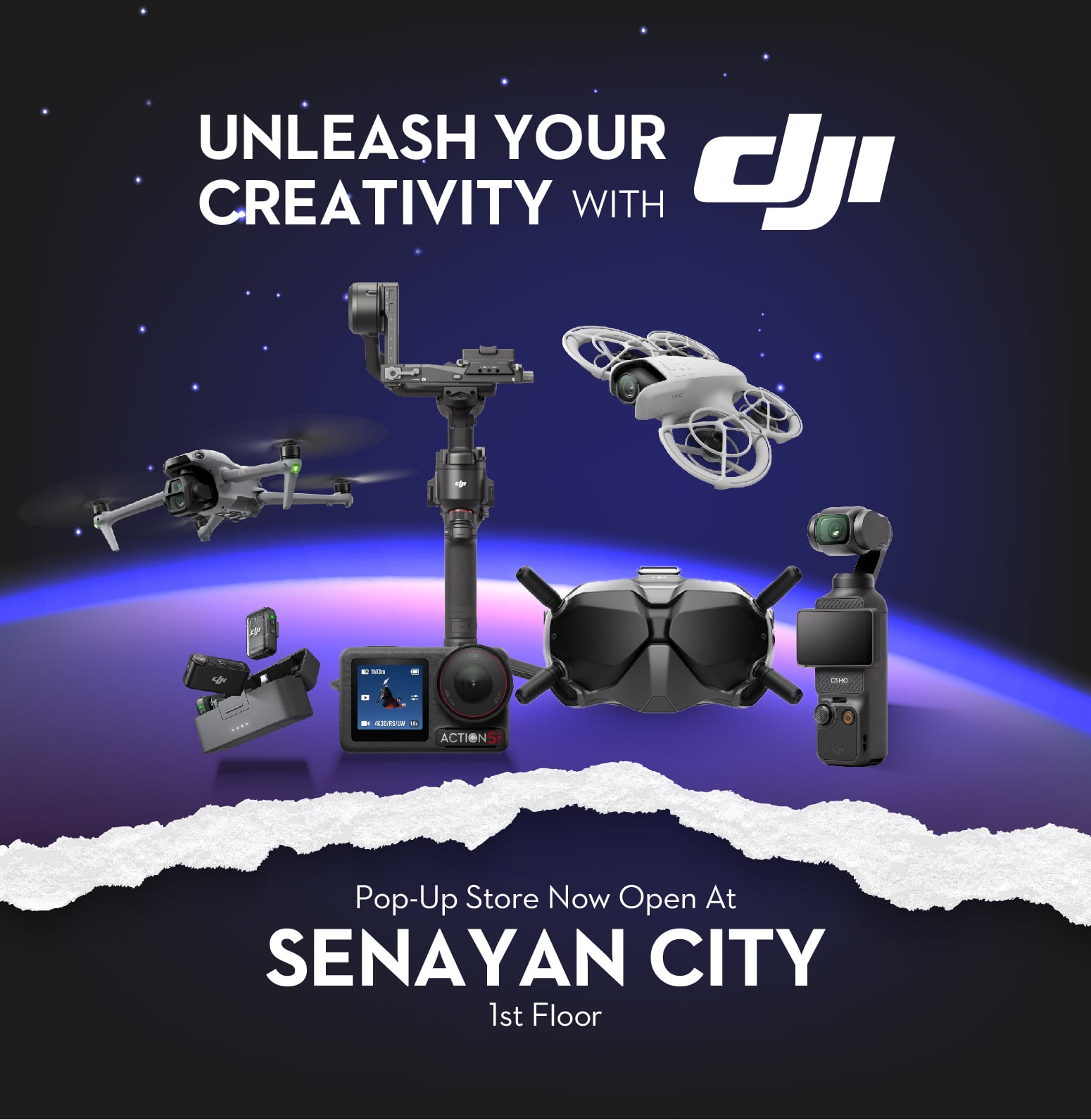 DJI Pop-Up Store is now open!