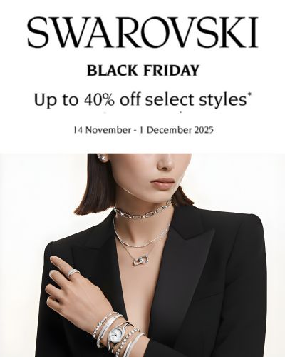 Swarovski Black Friday Disc. Up to 40%