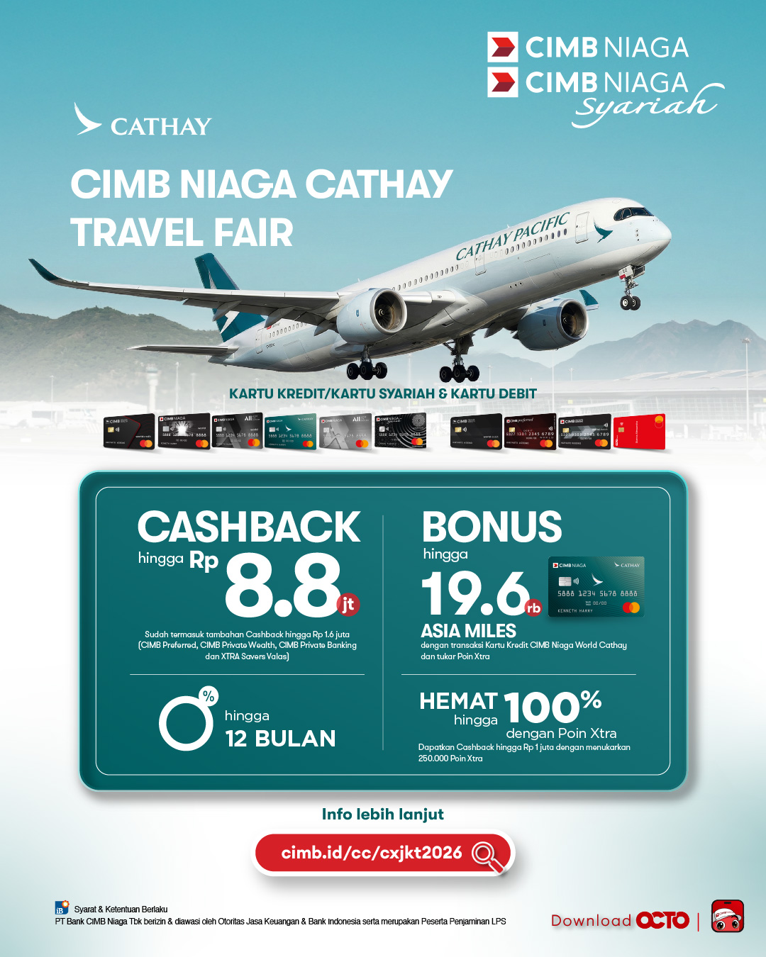 CIMB NIAGA Cathay Travel Fair 2026