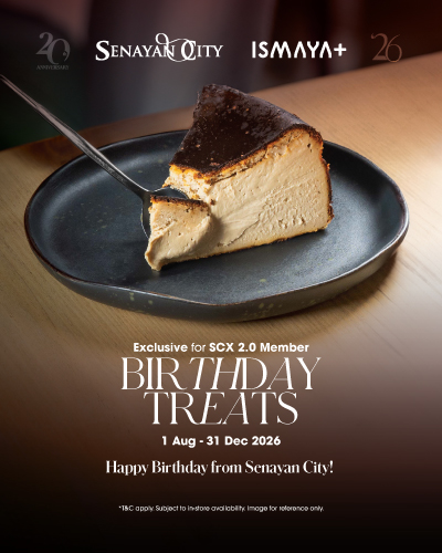 BIRTHDAY TREATS Exclusive for SCX Member