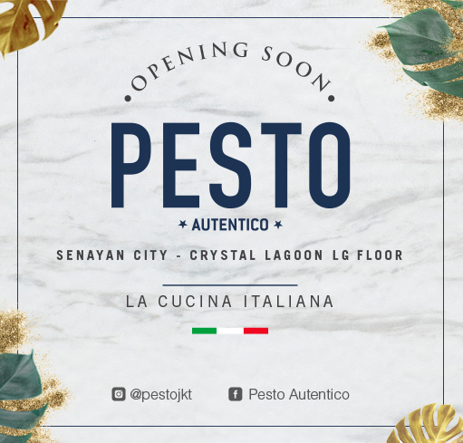 PESTO OPENING SOON